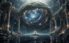 the_image_depicts_an_ancient_overgrown_structure_with_columns_and_a_central_platform_a_large_g...png