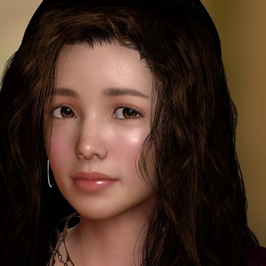 YUA Hair and Clothes Custom Set