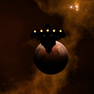 Battle over Galactic Capital