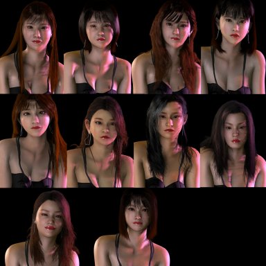 GIRLS with short animation