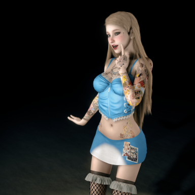 Sexy Cosplay Skirt and top