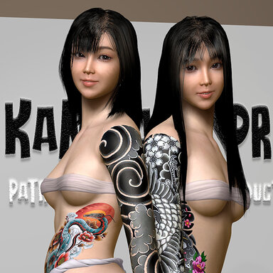 Sunako and Sadako, the Yakuza twin sisters