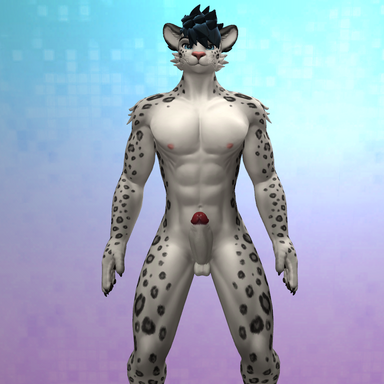 Anthro Furry Leopard look