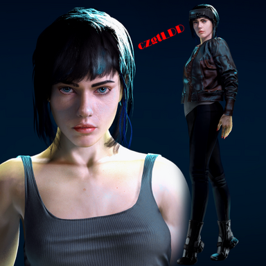 Motoko Kusanagi SET 1 - 2.0 (Movie version)