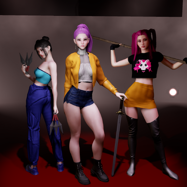 K-pop Demon Hunters - Huntr/x - 6 in 1