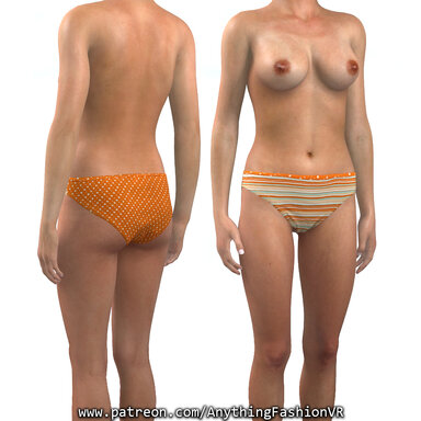orange panties