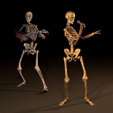 The Band Part 1 (Animated) Skeleton Grup