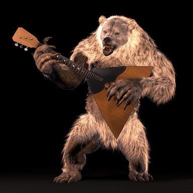 The Band Part 3 (Animated) Werebear Balalaika Playing