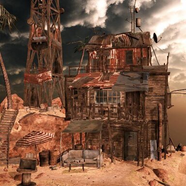 DAE Diorama - Rustborn