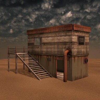 Shanty | House | Building | Enterable
