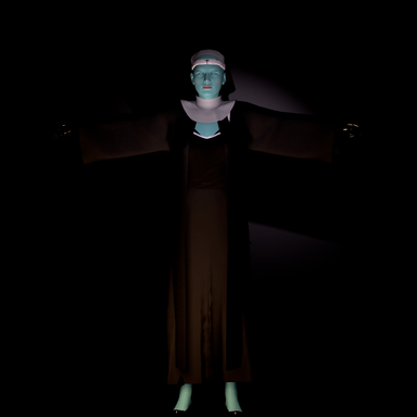 Cosplay Nun Clothing Presets