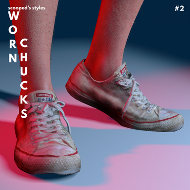 Scooped's Styles - Worn Chucks