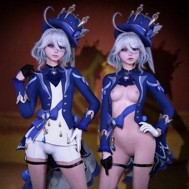 Furina Genshin Impact Cosplay Set