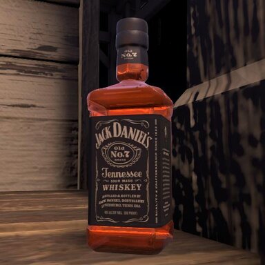Jack Daniels Whiskey No.7 Bottle