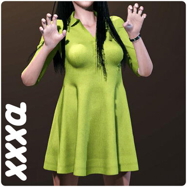 Short Knit Dress