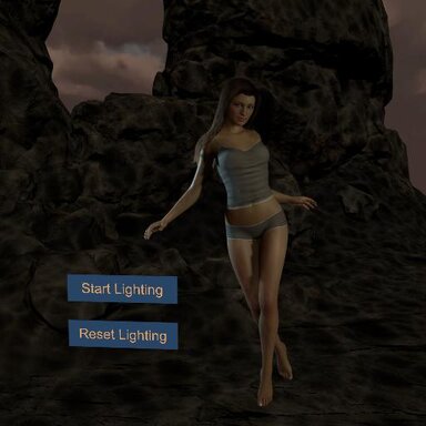 Caustic Lighting Demo Scene