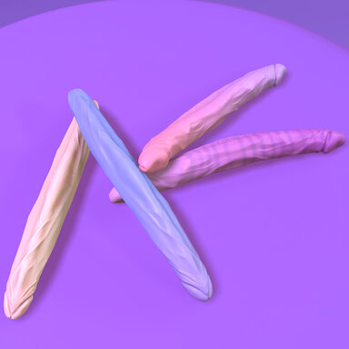 (Rig) Double sided dildo (ToYFactory)