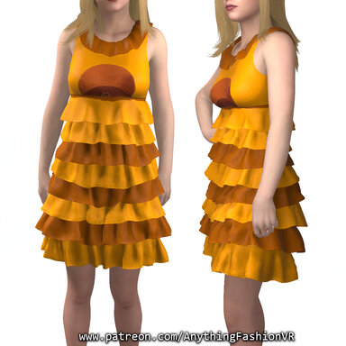 HP cosplay The iconic sunflower dress