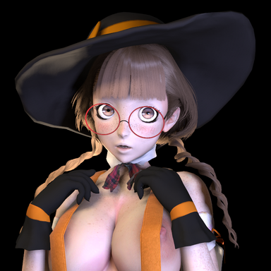 Spiffy the Great pumpkin witch!