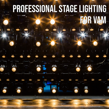 Professional Stage Lighting for VAM: From Simple Single Moving Heads to Concert-Level Lighting Array