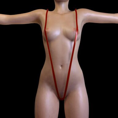 Slender micro bikini