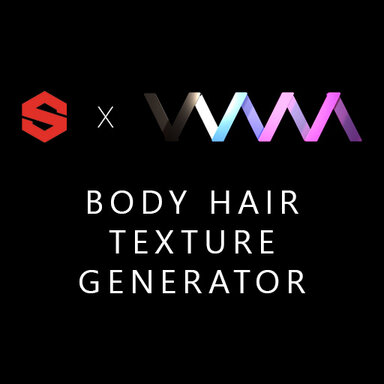 Body Hair Texture Generator for Substance