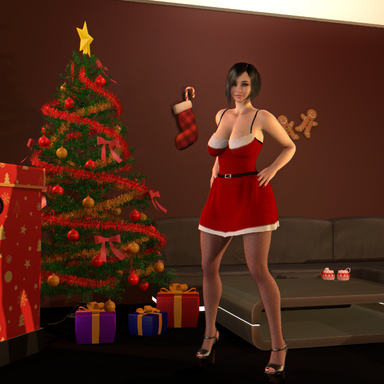 Hanako Xmas Futa scenes