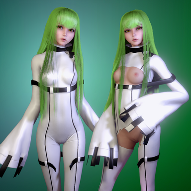 C.C. Code Geass Cosplay Set