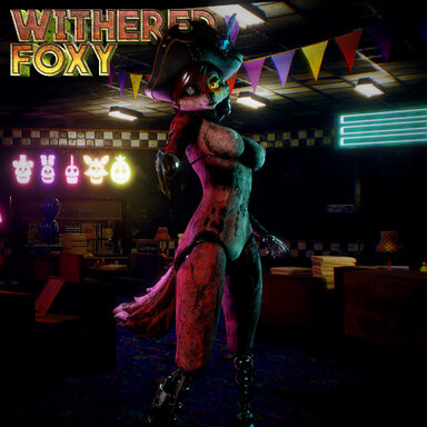 FNAF Withered Foxy