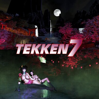 Tekken7 Stage(Beautiful  Env With Dynamic Waterfall)