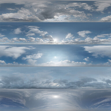 Skydomes Part 2 - Day - 4K and 8K