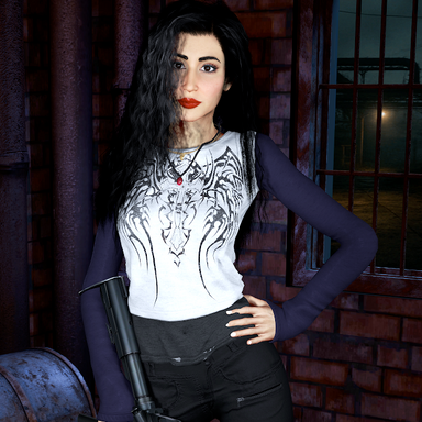 Actress DANA D3 L0R3NZ0 - K3LLY MAXW3LL Ash vs Evil D3ad KarVAM!!!