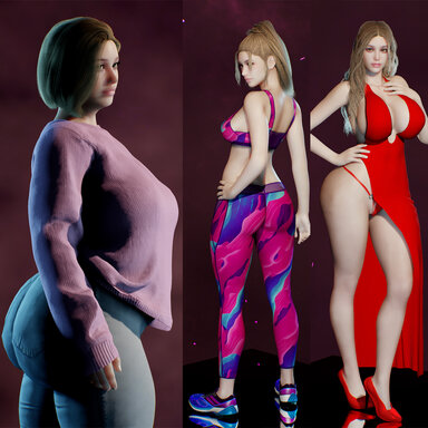 Faye - 3 Unique Models + Futa Variants