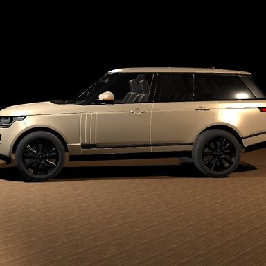 RangeRover + Full Collider + Light Activated