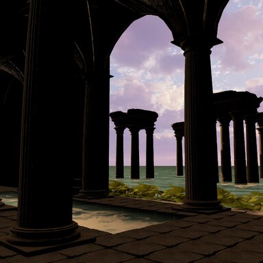 Temples11 EgyptAsset set