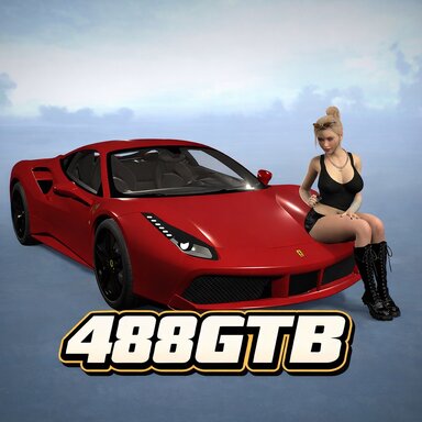 488GTB Highly detailed + Fully Colliders + Light Activated