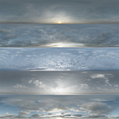 Skydomes Part 8 - Evening - (4K/8K)