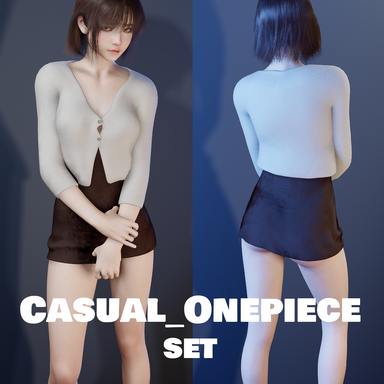 Casual_OnePiece_Dress_Set