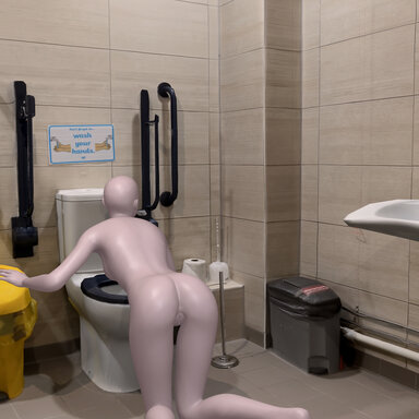 VR Real Rooms Toilet with bed. Includes poses using a custom plugin