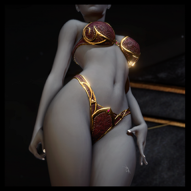 Blood Elf Sunwell Lingerie (Commission)