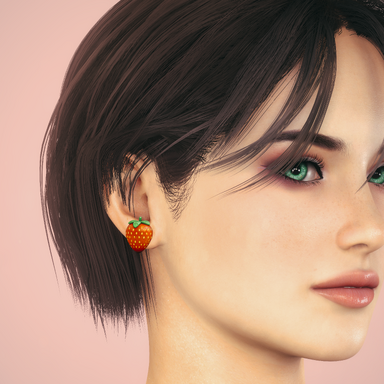 Strawberry Earrings