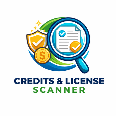 Credit & License Scanner