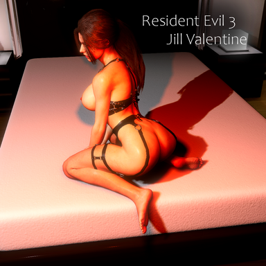 Jill Valentine Resident Evil 3 Remake / Enlarged breasts and buttocks
