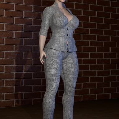 Leather Jacket and Pants