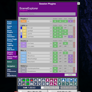 SceneExplorer (session plugin)