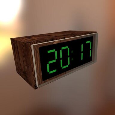 80s Digital Clock