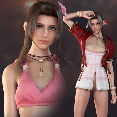Aerith Lewd Clothing