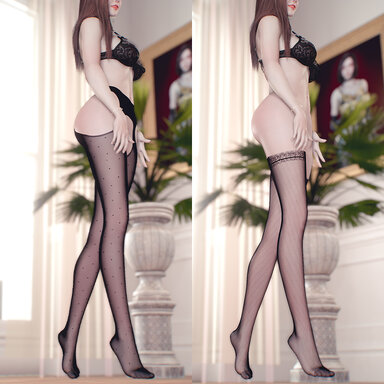 Four patterns of bodysuits and stockings, 26 presets