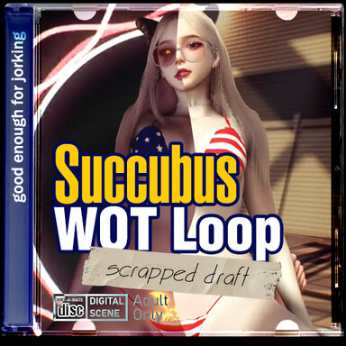 Succubus Riding Loop - Poolside women on top