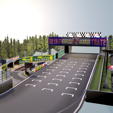 Penny Racers Race Track Circuit